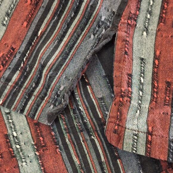 BFA Classics Shirt Womens Medium Vintage Bohemian Pullover Striped Coastal Beach - Picture 4 of 7